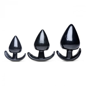 Triple Spades Driedelige Buttplug Set