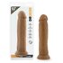 Dr. Skin - Realistische Dildo Met Zuignap 24 cm - Mocha_