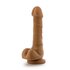 Dr. Skin - Realistische Dildo Met Zuignap 20 cm - Mocha_