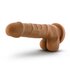 Dr. Skin - Realistische Dildo Met Zuignap 20 cm - Mocha_