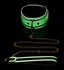 Kink in the Dark - Glow In De Dark Halsband Met Riem_